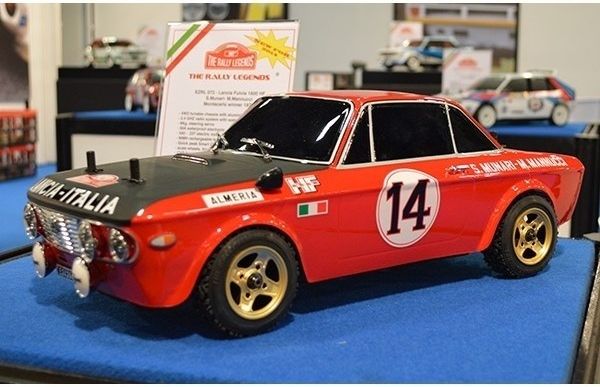 Lancia Fulvia HF 1972 4WD 1:10, licencováno, proporcionální, lak. karoserie, RTR sada - obrázek 3