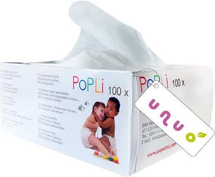 Unuo Separační vložky popoliny viskózové (The viscose separating diapers) - obrázek 1