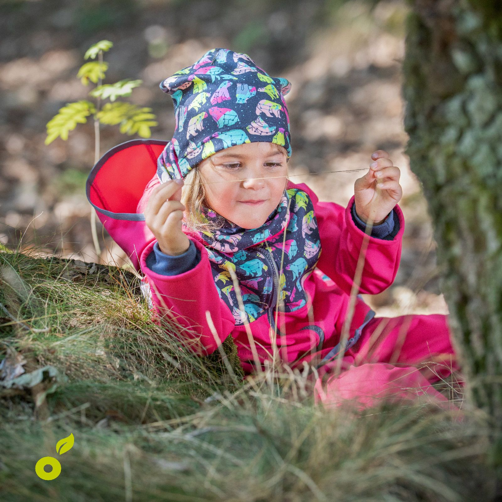 Unuo, Fleecový nákrčník, Souhvězdí medvěda, kluk (fleece neck tube, Great Bear, boy) - obrázek 3