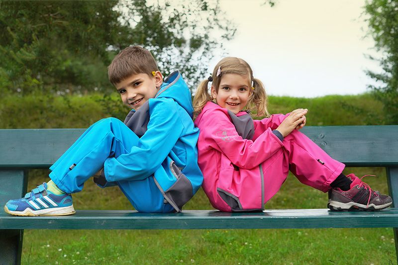 Unuo, Dětské softshellové kalhoty bez zateplení Basic, Tm. Šedá Velikost: 104/110 - obrázek 7