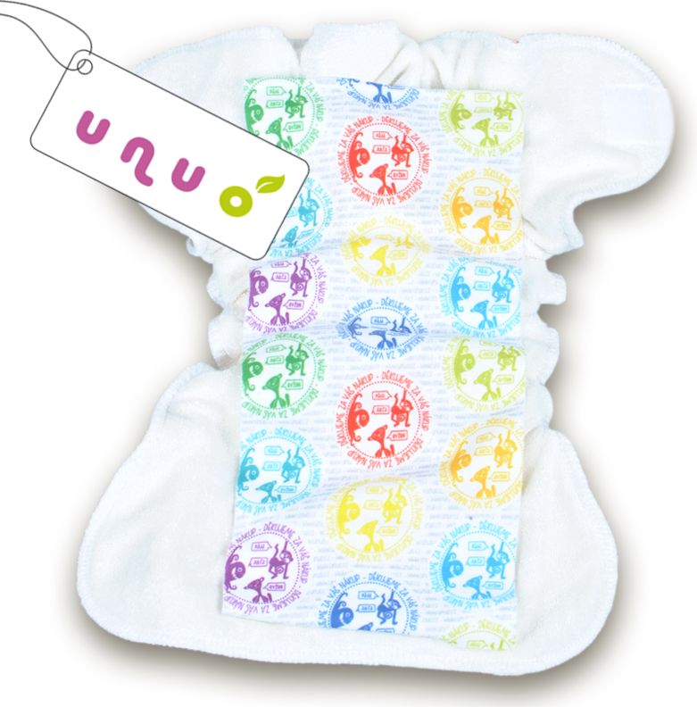 Sada unuo Separačních plen 3 ks (Fleece liner) Potisk separační plena (Print): Květinky - obrázek 23