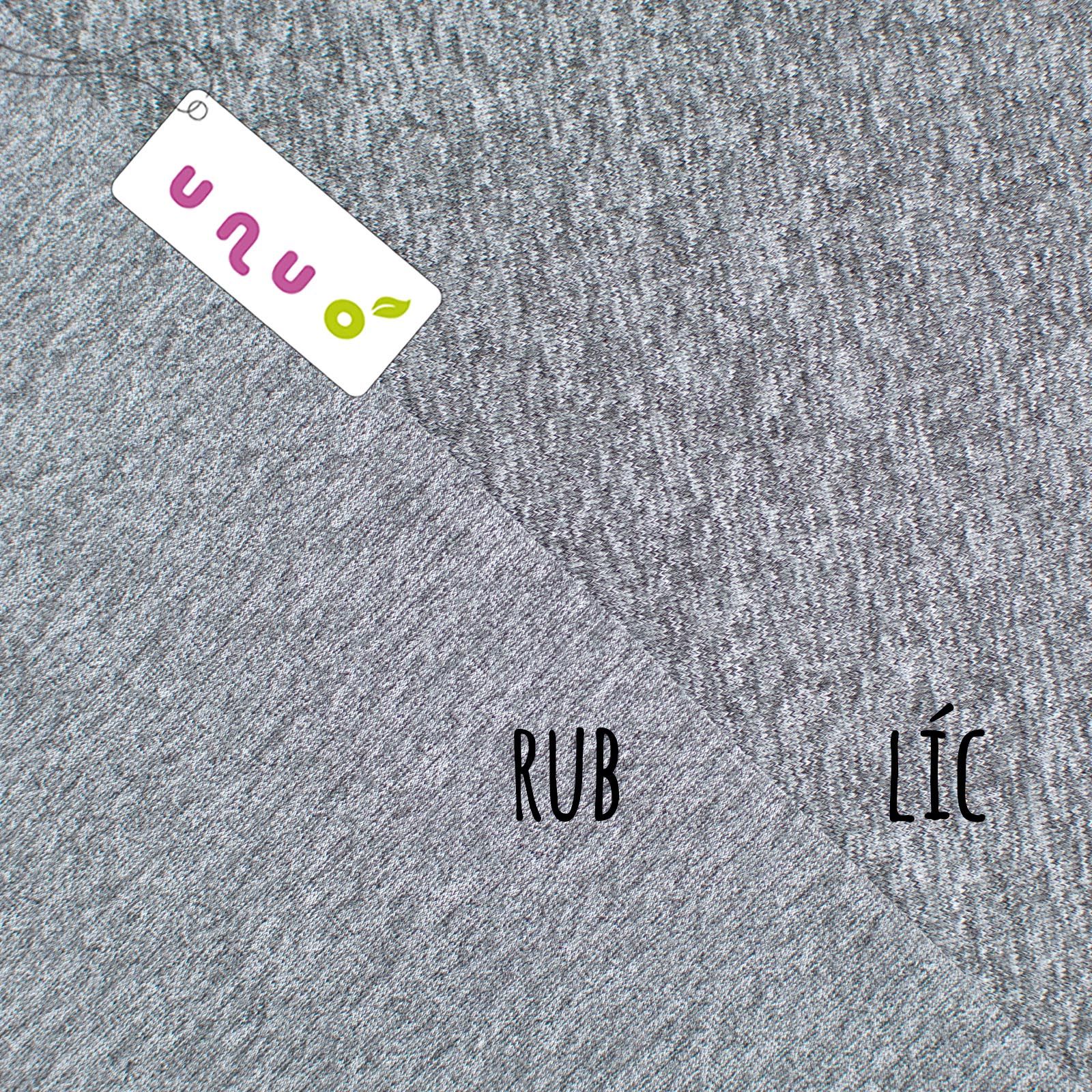 unuo Funkční čepice s kšiltem a plachetkou UV 50+ Mini trojúhelníčky holčičí, šedá (UV cap with wimple, triangles, grey, girl's) Velikost (Size): M (49 - 52 cm) - obrázek 5