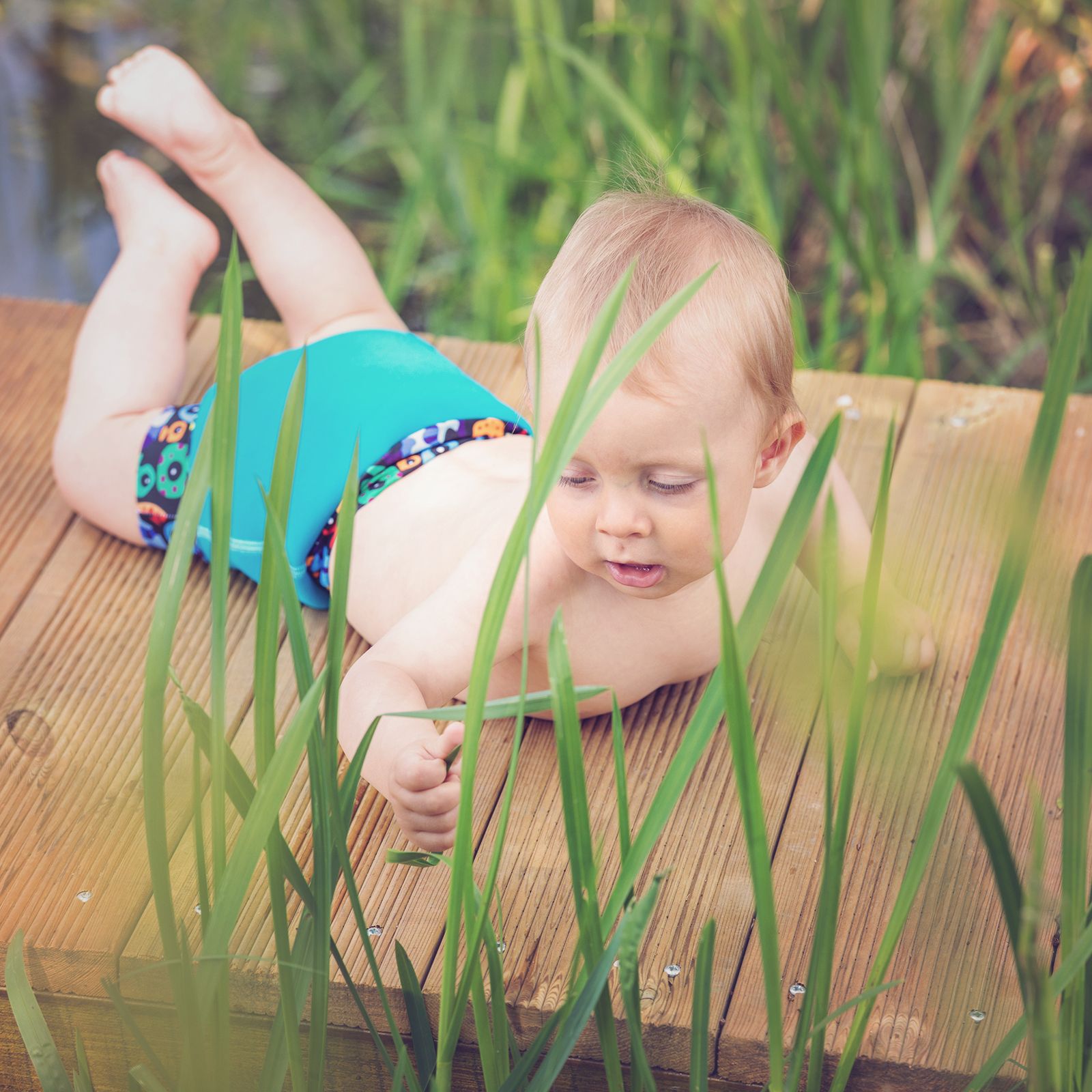 Unuo Neoprenové kojenecké plavky Autíčka (Baby swimsuit) Velikost (Size): XXL - obrázek 4