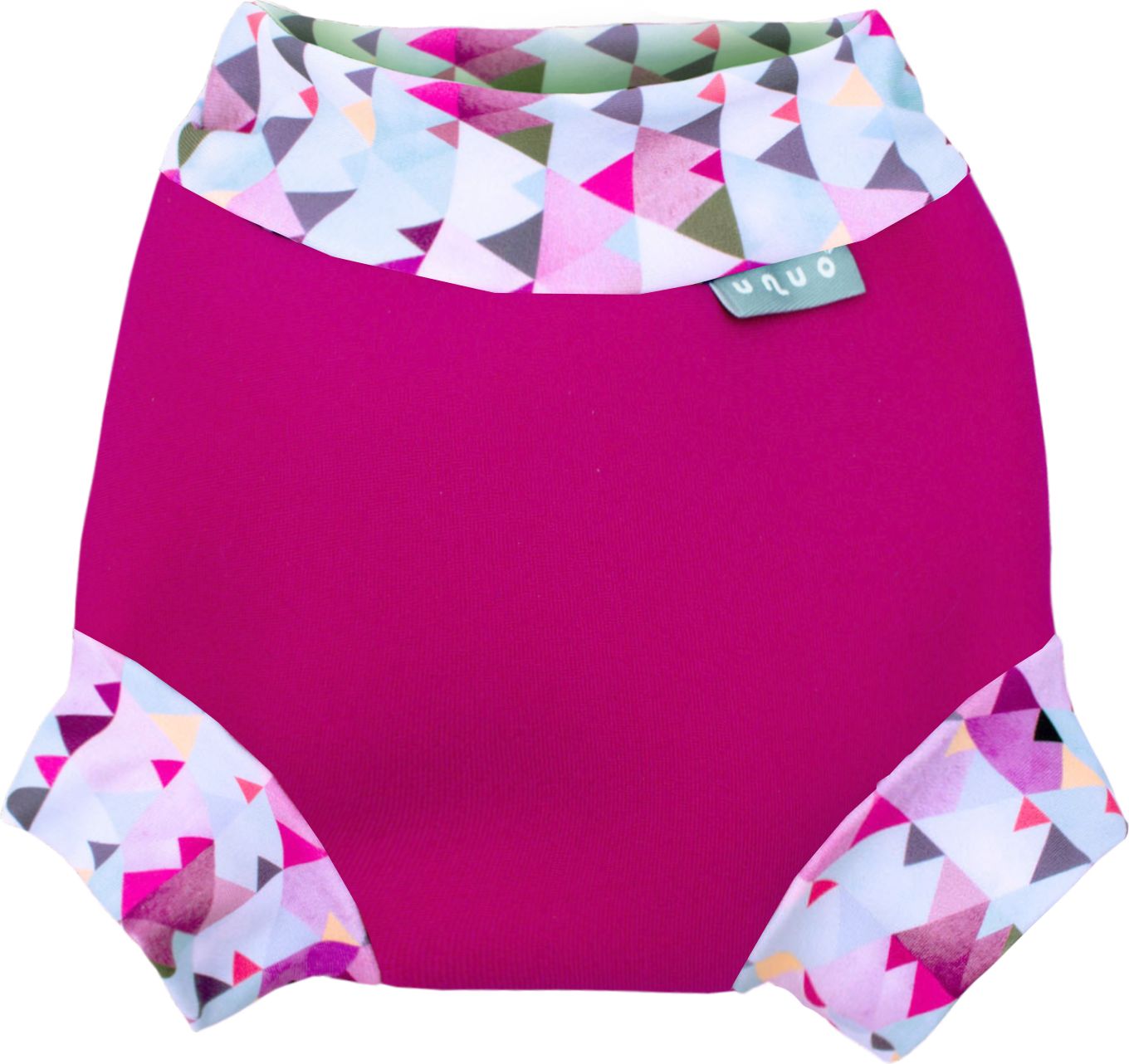 Unuo Neoprenové kojenecké plavky Mini trojúhelníčky holka (Baby swimsuit) Velikost (Size): XXL - obrázek 1