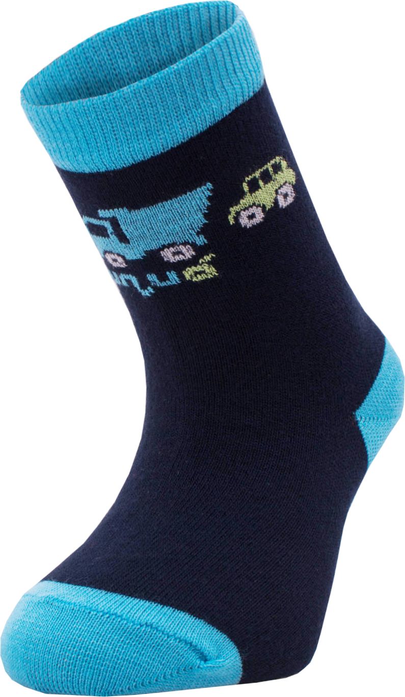 Trepon Unuo, Dětské bambusové ponožky, Autíčka Velikost ponožky, punčocháče, legíny (Size socks) EU: 33/35 - obrázek 1