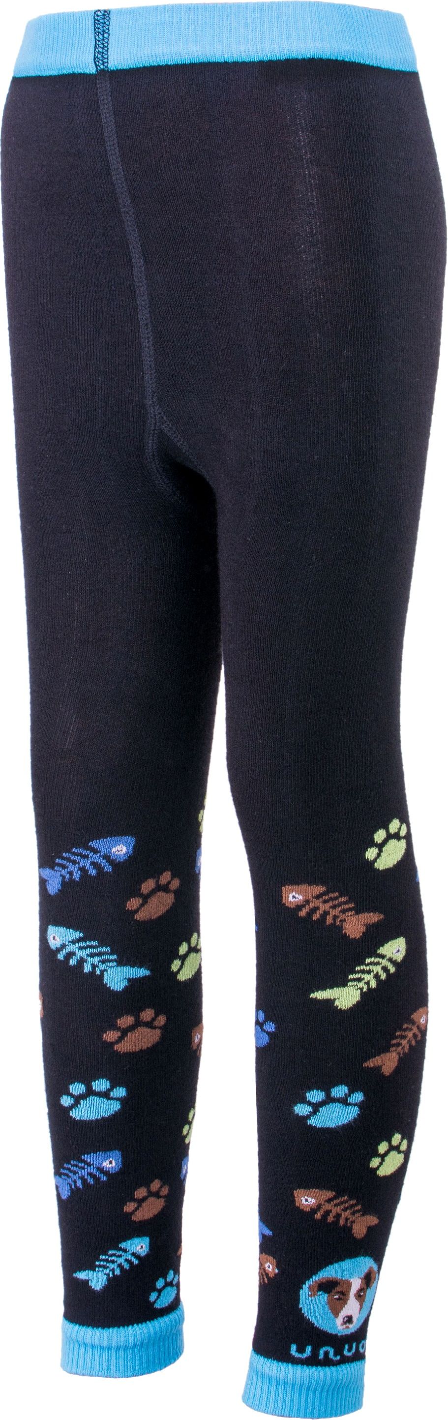 Trepon unuo Bambusové legíny Pes tyrkysové (viscose (bamboo) leggings) Velikost ponožky, punčocháče, legíny (Size socks) EU: 98/104 - obrázek 1
