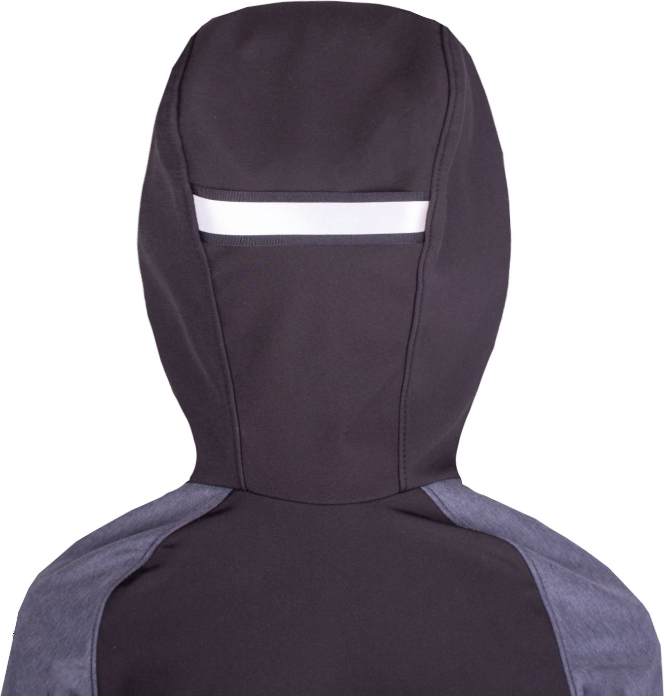 Unuo Softshellová bunda s fleecem Street DUO, Černá, Žíhaná antracitová ( Unuo softshell jacket) Velikost (Size): 146/152 - obrázek 3