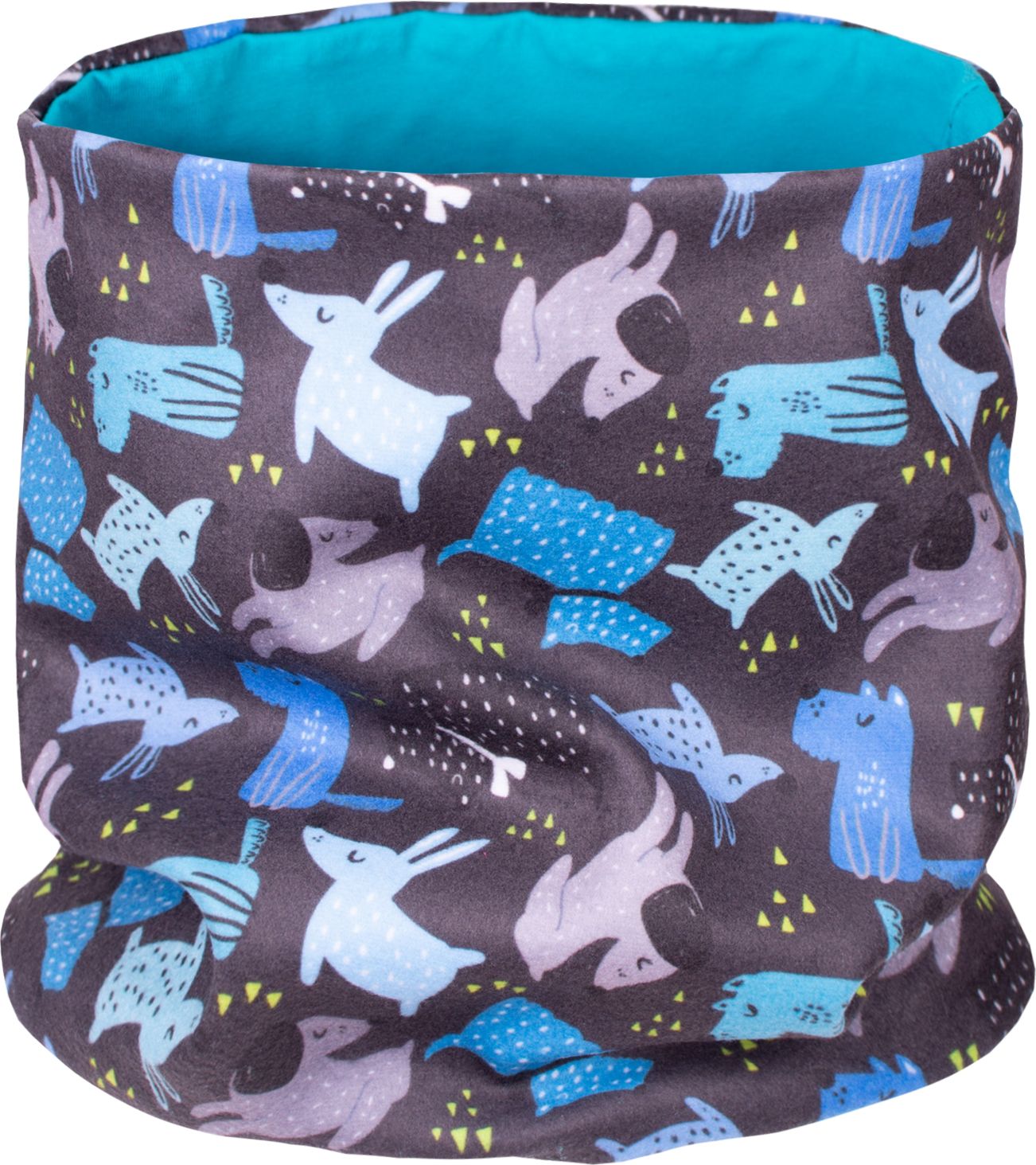 Unuo, Fleecový nákrčník, Pejsci (fleece neck tube, dogs) - obrázek 1