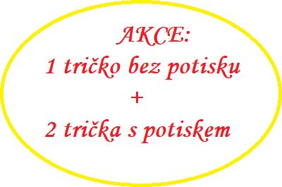 ECObabynz AKCE: 1 ks trička bez potisku + 2 ks triček s potiskem - obrázek 1