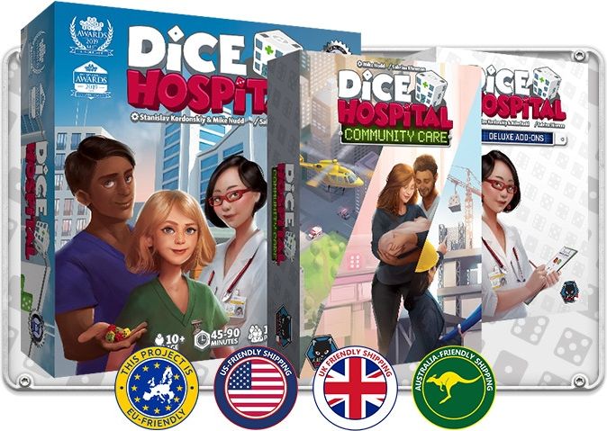 Alley Cat Games Dice Hospital KS Admin Pledge - obrázek 1