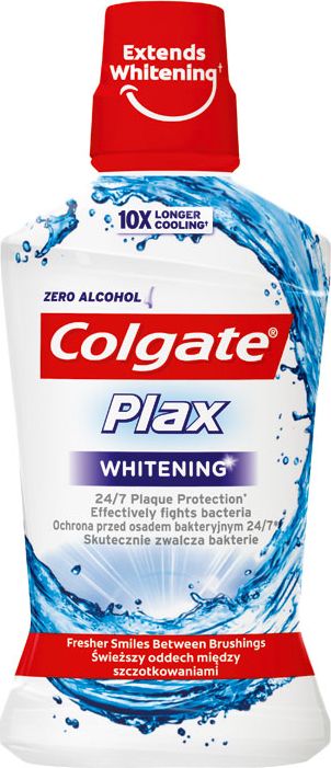 Colgate Plax Whitening ústní voda 500 ml - obrázek 1