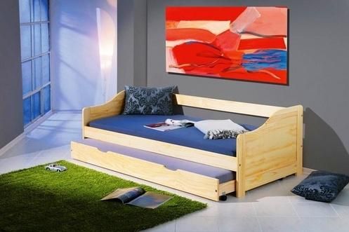 HLR, KARIN Dětská postel s přistýlkou - obrázek 1