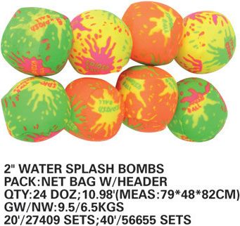 Vodní bomby 8 kusů - obrázek 1