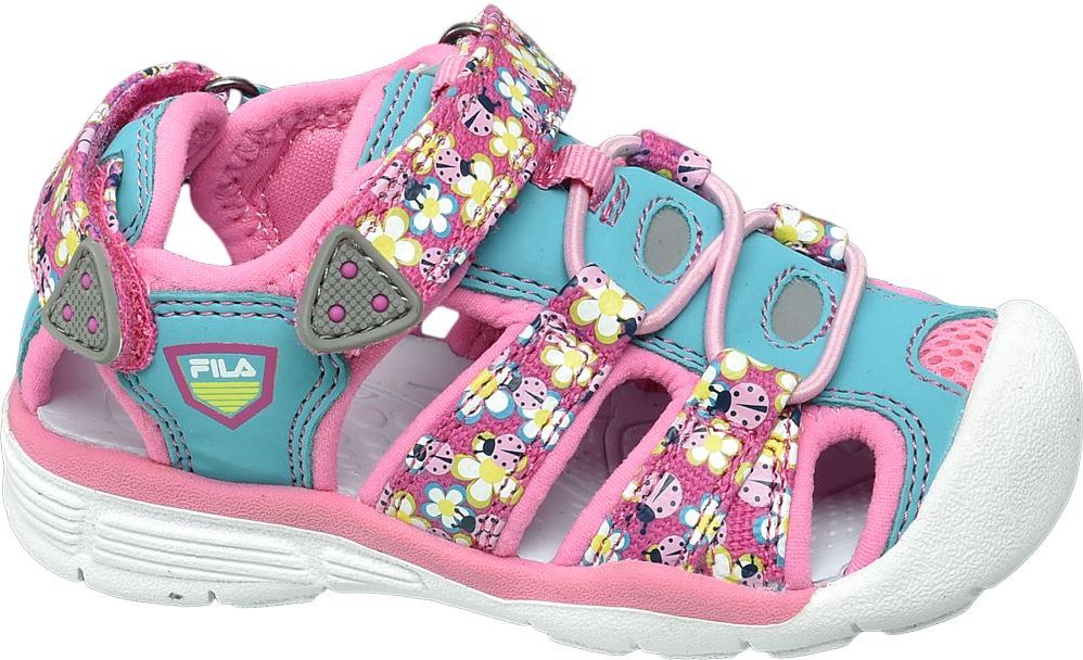 Deichmann - Fila Sandály s pevnou špičkou 22 růžová - obrázek 1