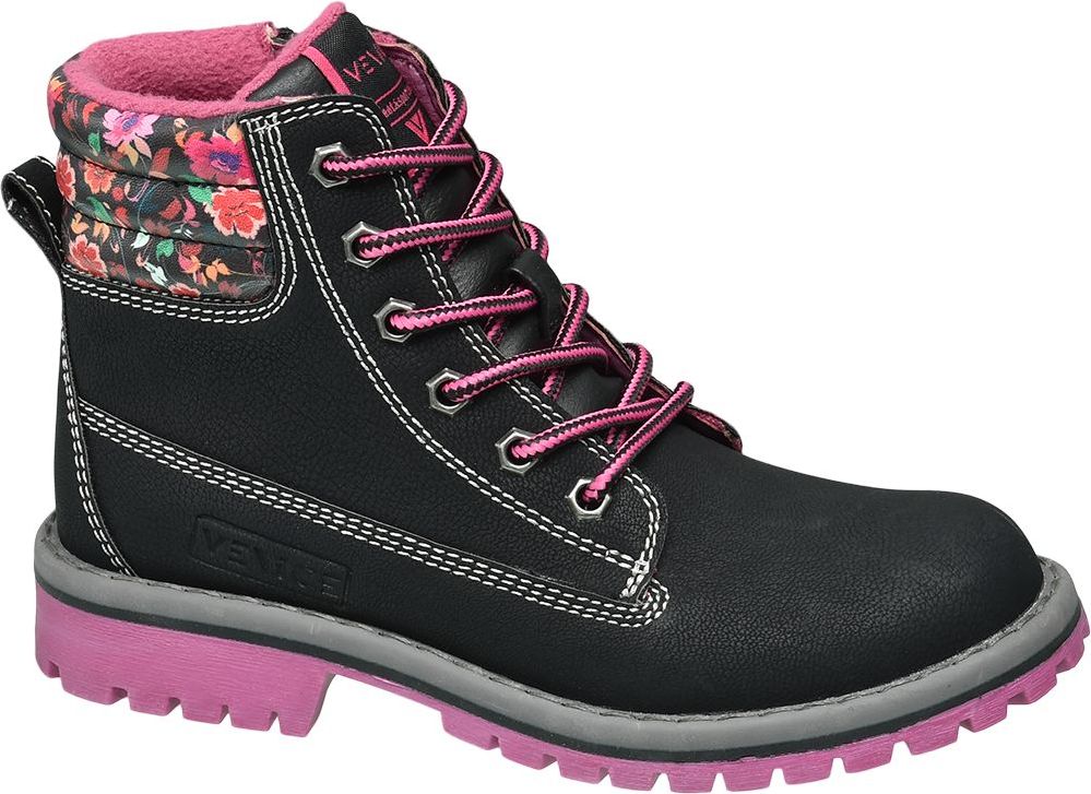 Deichmann - Venice Černá kotníková obuv Venice se zipem 32 černá - obrázek 1