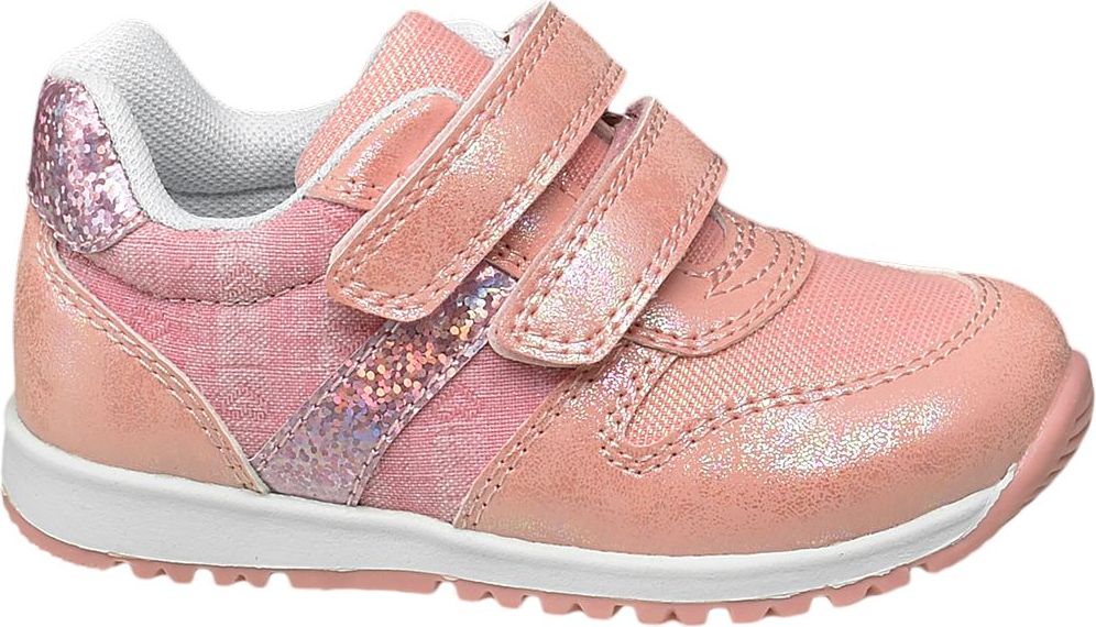 Deichmann - Cupcake Couture Růžové dětské tenisky na suchý zip Cupcake Couture 24 růžová - obrázek 1