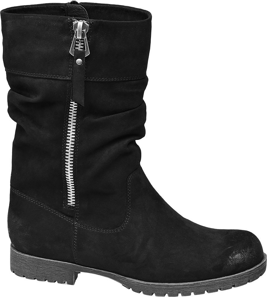 Deichmann - Graceland Černé dívčí kozačky Graceland 37 černá - obrázek 1