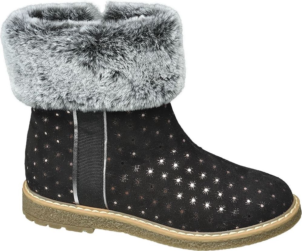 Deichmann - Cupcake Couture Černé dívčí kozačky Cupcake Couture 27 černá - obrázek 1