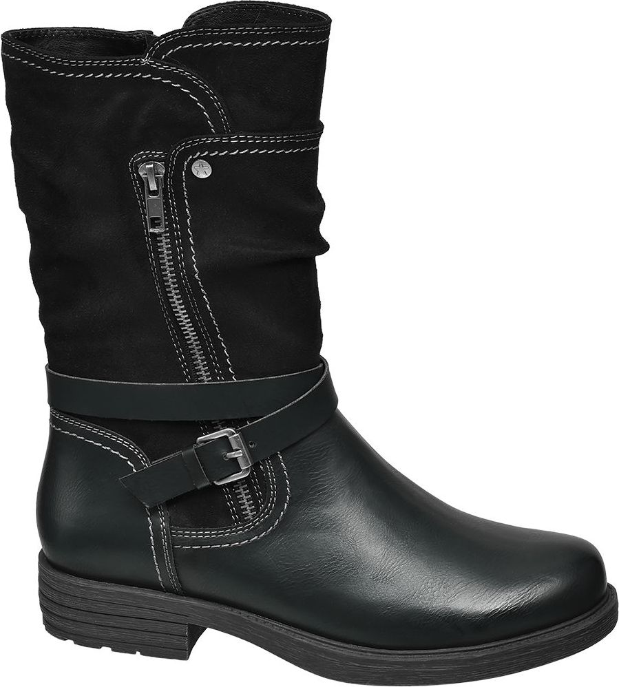Deichmann - Graceland Černé dívčí kozačky Graceland 41 černá - obrázek 1