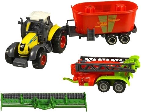 CreativeToys Traktor se stroji souprava - obrázek 1