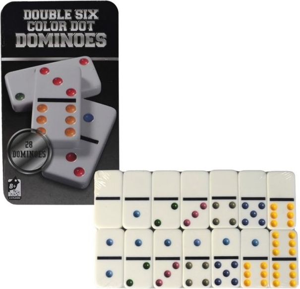 CreativeToys Domino v kovovém boxu - obrázek 1
