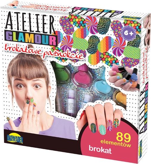 CreativeToys Atelier Glamour - brokátové nehty - obrázek 1