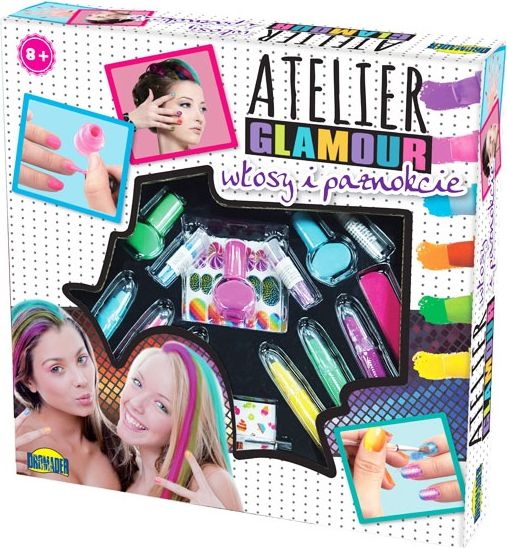 CreativeToys Atelier Glamour vlasy a nehty - obrázek 1