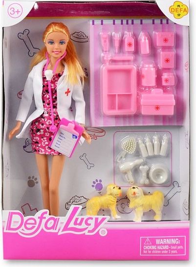 CreativeToys Panenka Lucy veterinářkou - obrázek 1