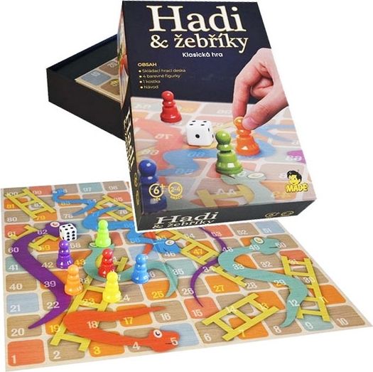 CreativeToys Hra hadi a žebříky - obrázek 1