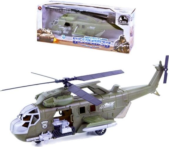 CreativeToys Helikoptéra vojenská zvuk, světlo - obrázek 1