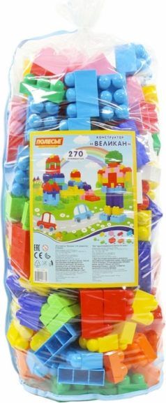 Polesie Stavebnice Jumbo 270 - obrázek 1