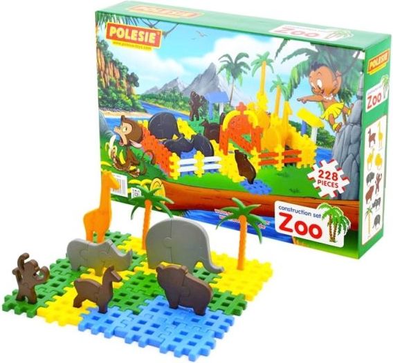 Polesie Stavebnice Blok Zoologická zahrada - obrázek 1
