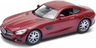 Welly 1:34 Mercedes AMG GT Stříbrná - obrázek 1