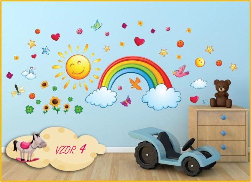 Dětská samolepka Happy Dreams Veselé sluníčko 130x70 - obrázek 1