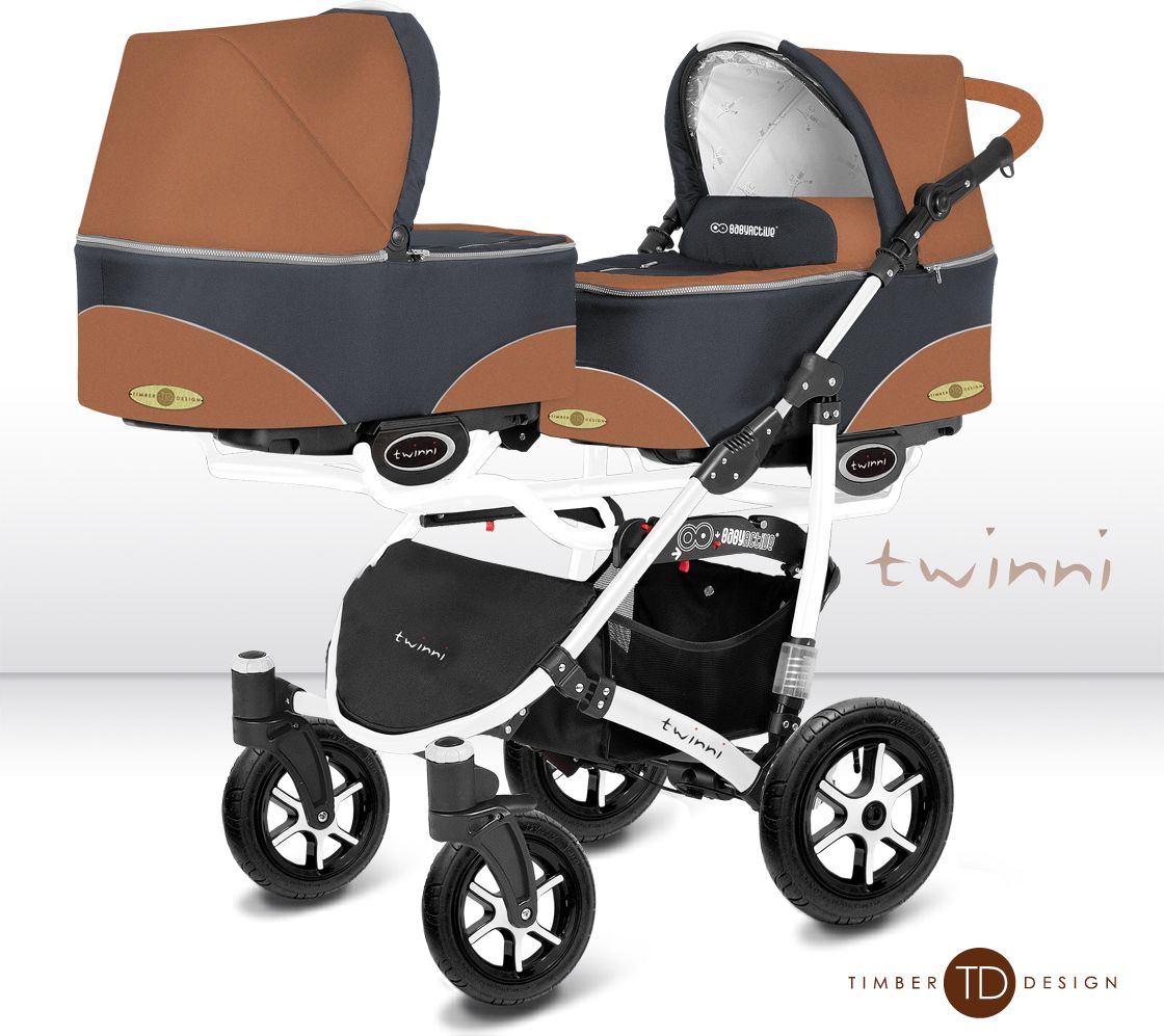 Babyactive Twinni City Timber Design 2018 - obrázek 1