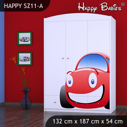 Dětská skříň Happy Babies Různé motivy Z11 - obrázek 1