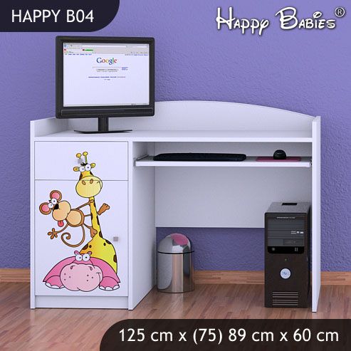 Psací stůl Happy Babies B15 125 x 89 x 60 - obrázek 1