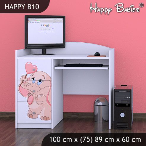 Psací stůl Happy Babies B21 100 x 89 x 60 - obrázek 1