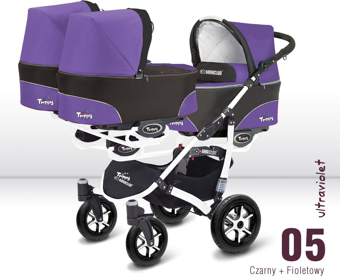 Kočárek Babyactive Trippy trojčatový 05 2018 - obrázek 1