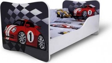 Dětská postel Pala Auto červené 200x90 - obrázek 1