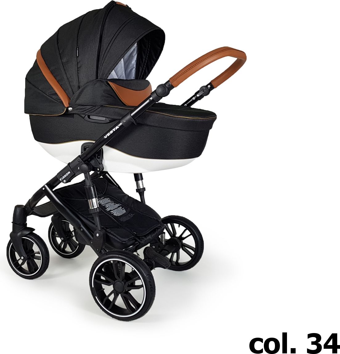 Kočárek Firkon Vesta Lux Black 34 2018 - obrázek 1