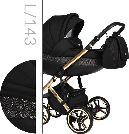 Kočárek Baby Merc Faster 3 Style Gold 143 2019 - obrázek 1