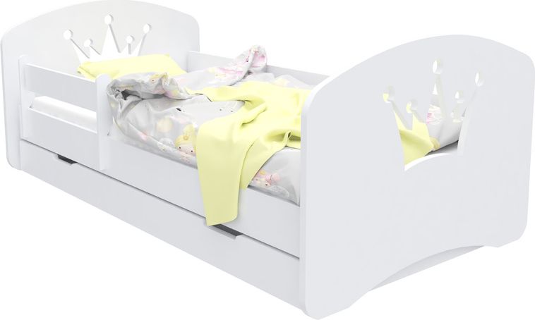 Dětská postel Design Koruna s úložným prostorem 140x70 - obrázek 1