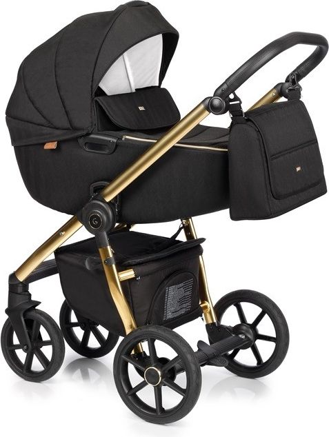 Kočárek Roan Esso Golden Line Caviar Black 08 3v1 2019 - obrázek 1
