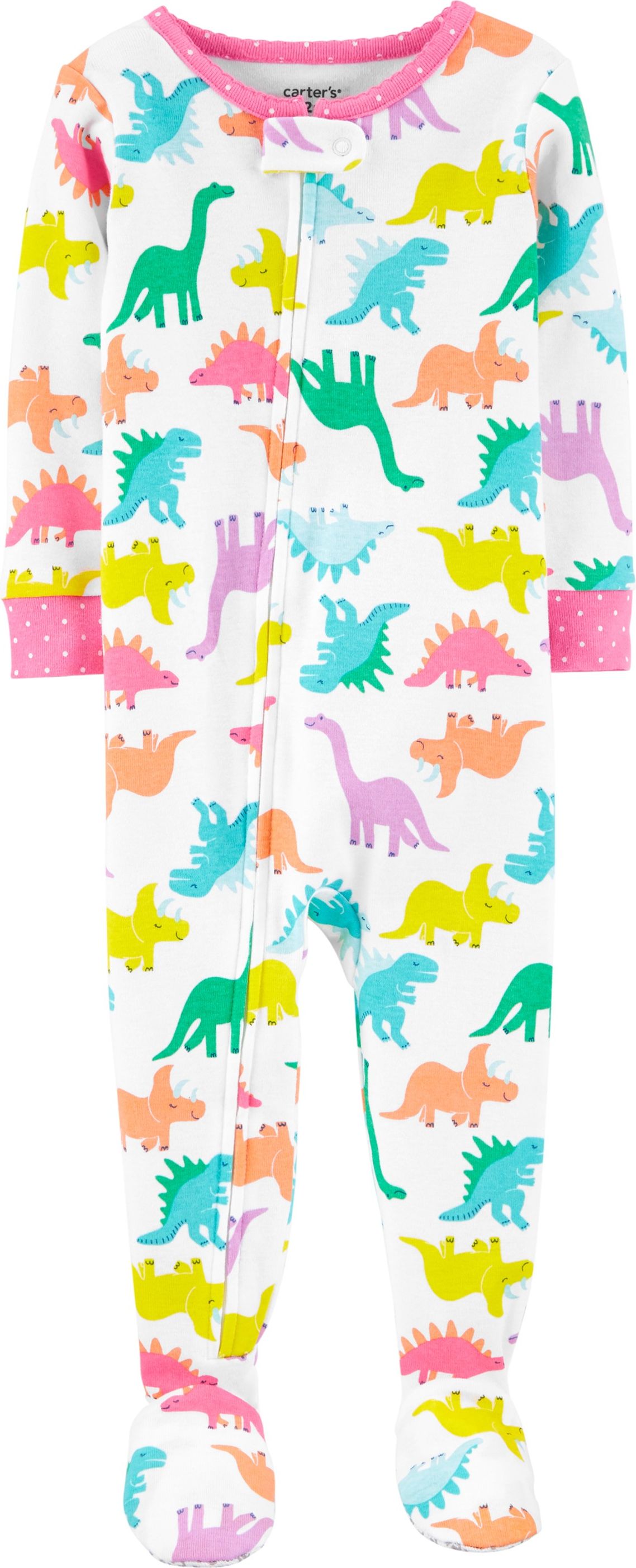 CARTER'S Overal na zip Dinosaur dívka 24 m/vel. 92 - obrázek 1