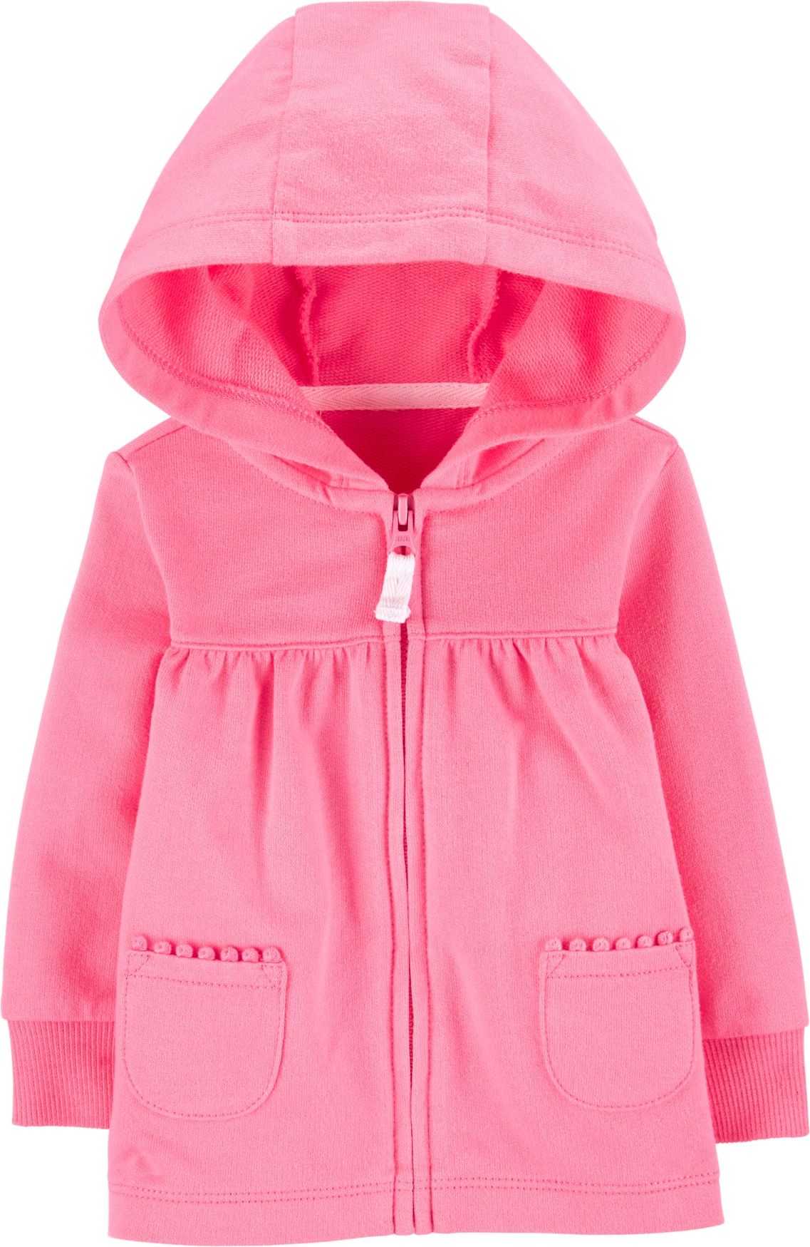 CARTER'S Mikina na zip s kapucí Pink dívka 18 m/vel. 86 - obrázek 1