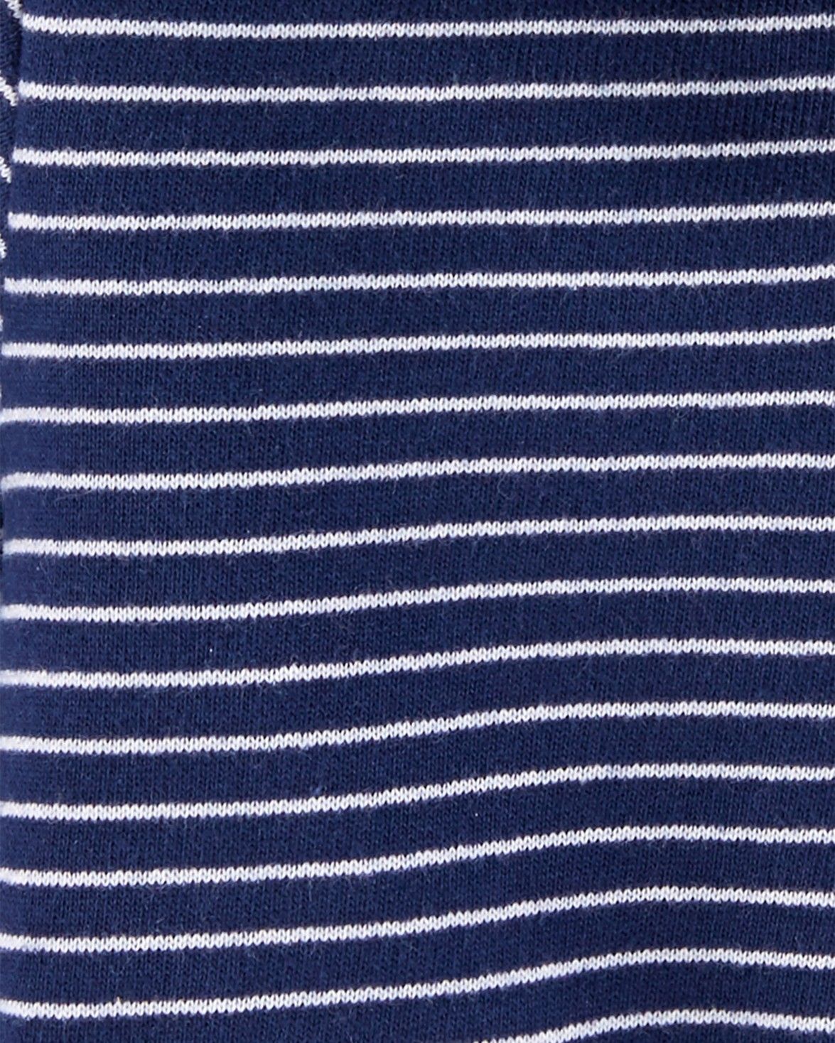 CARTER'S Mikina na zip s kapucí Strips Blue chlapec 6 m/vel. 68 - obrázek 2