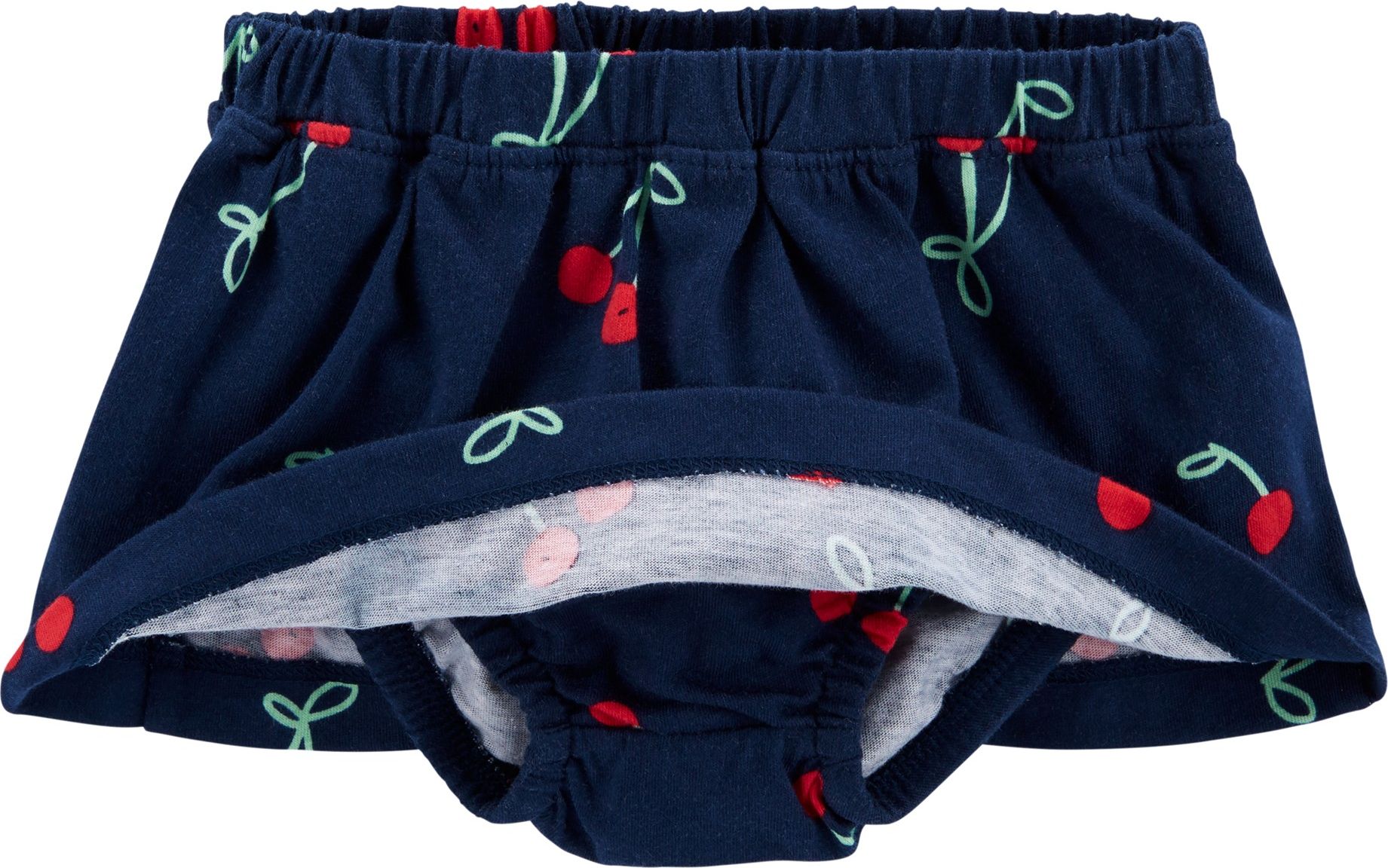 CARTER'S Set 3-dílný body kr.rukáv, tričko, sukně Fruits dívka 9 m/vel. 74 - obrázek 2