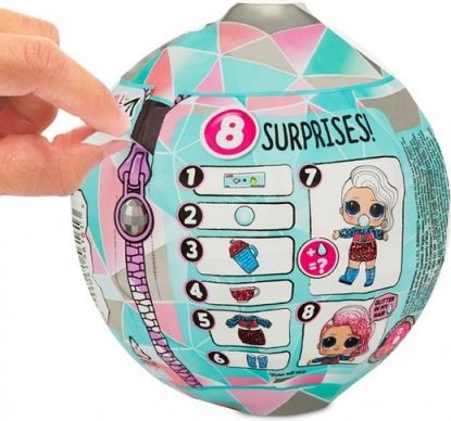 L.O.L. Surprise Glitter Globe Asst in PDQ - obrázek 2