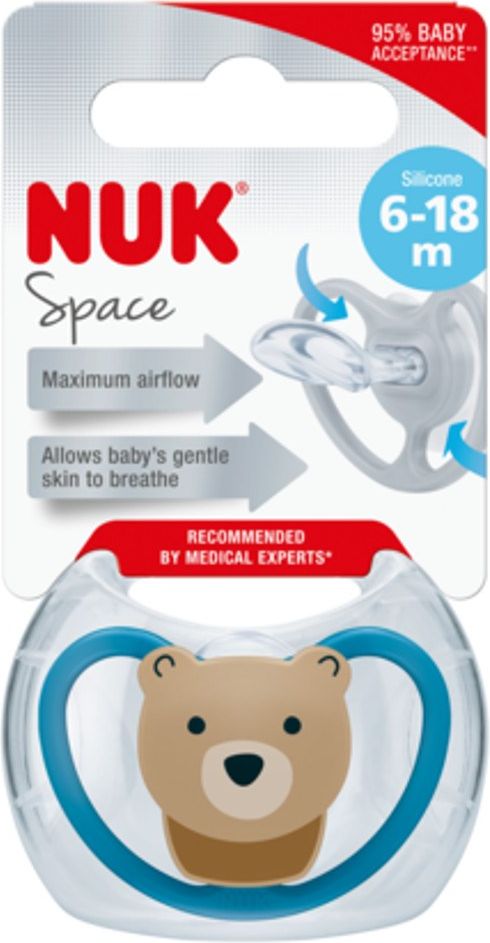 NUK Šidítko Space NUk 6-18m kočička BOX - obrázek 6